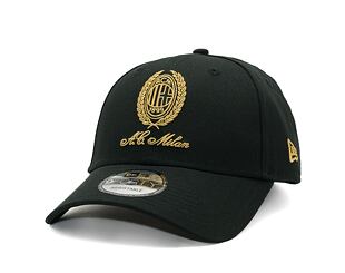 Kšiltovka New Era - 9FORTY Heritage Gold - AC Milan - Black