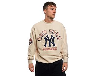 Mikina New Era - World Series Oversized Crew - NY Yankees - Beige / Navy