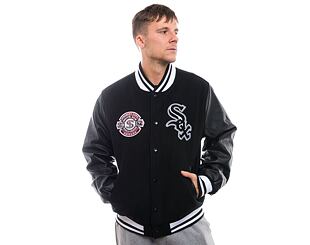 Bunda New Era - Patch Varsity Jacket - Chicago White Sox - Black