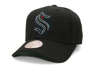 Kšiltovka Mitchell & Ness - Neon Logo Pro Snapback - Seattle Kraken - Black