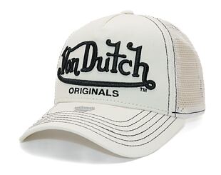 Kšiltovka Von Dutch Riverside Cotton Twill White/Black