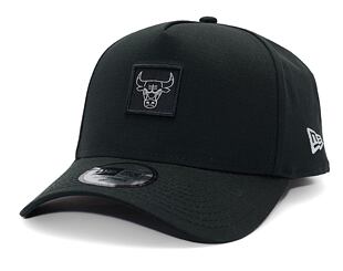 Kšiltovka New Era - NBA Metallic Patch 9FORTY A-Frame - Chicago Bulls - Black / Silver