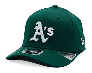 Kšiltovka New Era - MLB 9SEVENTY Stretch-Snap - Oakland Athletics - Dark Green