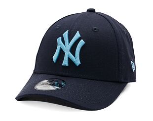 Dětská Kšiltovka New Era - MLB Essential 9FORTY - NY Yankees - Navy / Bright Blue