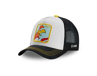 Capslab Charlie Trucker White / Black - CHA Cap