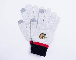 '47 Brand NHL Chicago Blackhawks Deep Zone ’47 GLOVE Grey Gloves