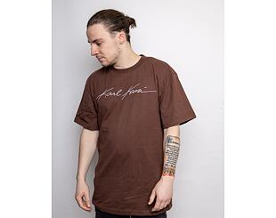 Karl Kani Autograph Tee brown T-Shirt