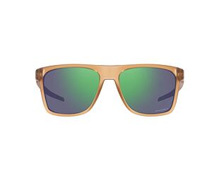 Oakley Leffingwell - Matte Sepia / Prizm Jade - OO9100-357 Sunglasses