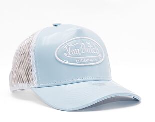 Von Dutch Trucker Ody Imi Patent Lt.Blue/White Cap