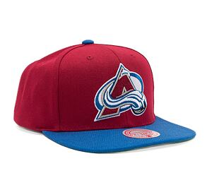 Kšiltovka Mitchell & Ness NHL Team 2 Tone 2.0 Snapback Colorado Avalanche Red / Light Blue