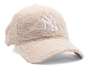 Kšiltovka New Era 9FORTY MLB Teddy New York Yankees Stone / White