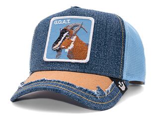 Kšiltovka Goorin Brothers Silky Goat Trucker Denim