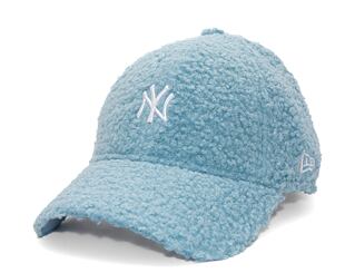 Dámská Kšiltovka New Era - 9FORTY Womens MLB Borg - NY Yankees - Sky Blue / White