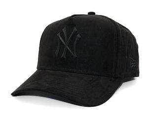 Kšiltovka New Era - 9FORTY A-Frame MLB Faux Suede - NY Yankees - Black