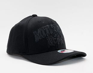 Mitchell & Ness Branded Black Out Arch 110 Snapback Black Cap