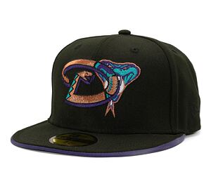 New Era 59FIFTY MLB Team Color Split 5 Arizona Diamondbacks Black Cap