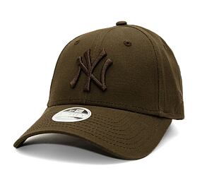 Dámská kšiltovka New Era - 9FORTY League Essential - NY Yankees - Walnut / Walnut