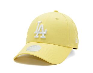 Dámská kšiltovka New Era - 9FORTY League Essential - LA Dodgers - Pastel Yellow / White