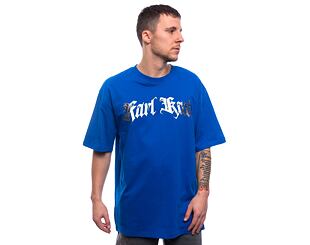 Triko Karl Kani Old English Chrome Tee blue