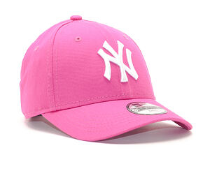 New Era League Basic New York Yankees Pink 9FORTY Child Strapback Kids Cap
