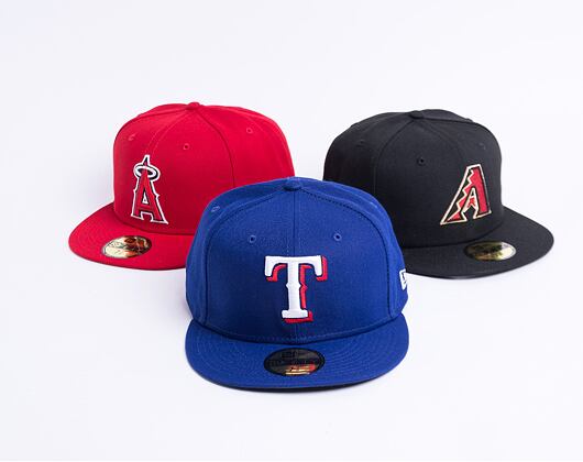 New Era 59FIFTY MLB Authentic Performance Texas Rangers Fitted Team Color Cap