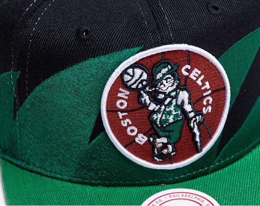 Mitchell & Ness Sharktooth Snapback HWC Boston Celtics Black / Green Cap