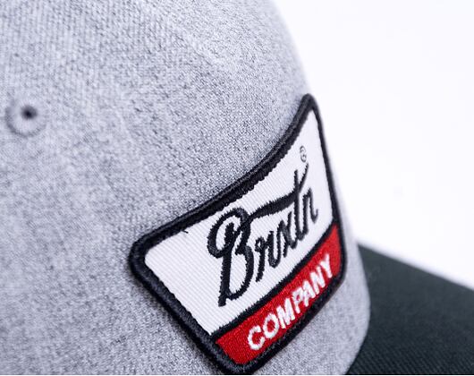 Brixton Linwood C Mp Snapback Heather Grey/Black Cap