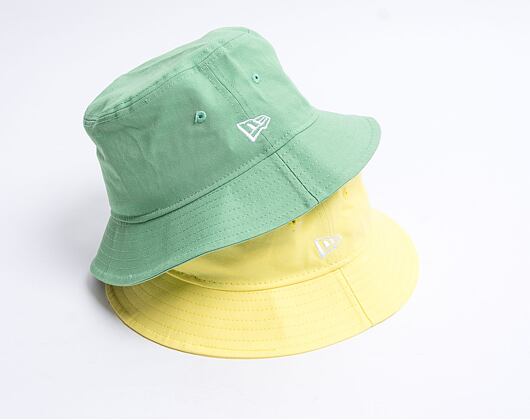 New Era Essential Tapered Bucket Lime Yellow