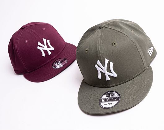 New Era 9FIFTY MLB Color New York Yankees Snapback New Olive/Optic White Cap