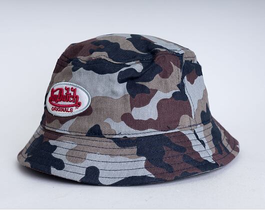 Von Dutch Phoenix Bucket Cotton Twill Camo Hat