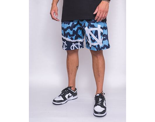 Mitchell & Ness NCAA Jumbotron 2.0 Shorts University Of North Carolina Navy / Light Blue