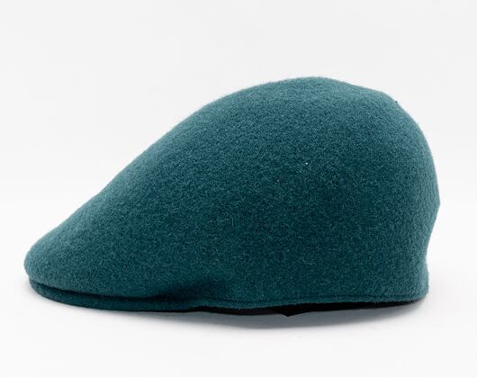 Kangol Seamless Wool 507 Pine Green Flat Cap