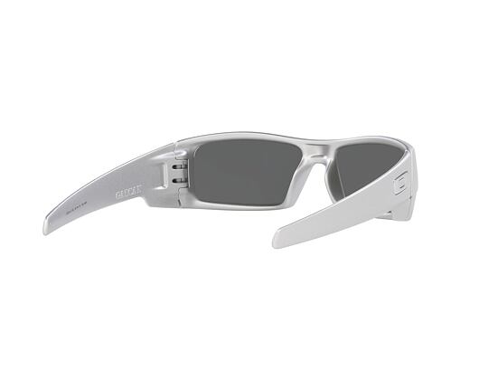 Oakley Gascan X-Silver w/Prizm Black Plr 0OO9014 9014C160 Sunglasses