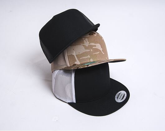 Yupoong 6006 Classic Trucker Black Cap