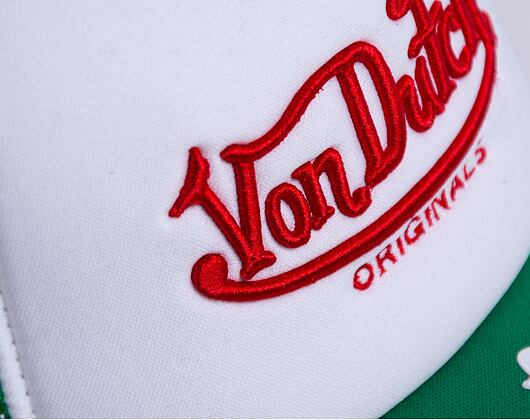 Von Dutch Atlanta Trucker Foam White/Green Cap