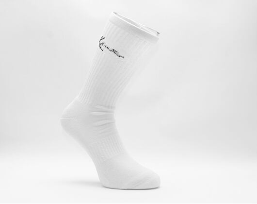 Ponožky Karl Kani Signature Socks 3-Pack white