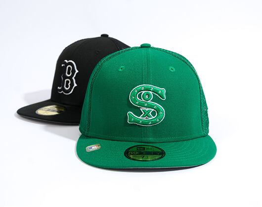 Kšiltovka New Era 59FIFTY MLB "St. Patrick's Day" Chicago White Sox Kelly Green