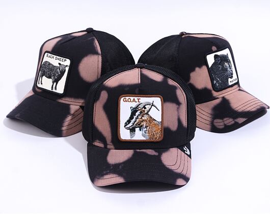 Kšiltovka Goorin Bros Acid Goat Trucker Black