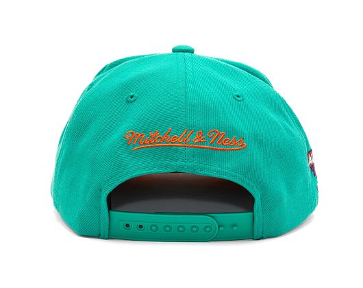 Kšiltovka Mitchell & Ness NBA Desert Green Snapback Hwc Golden State Warriors Teal