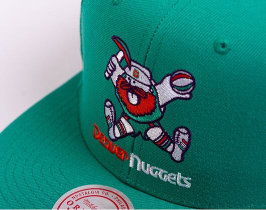 Kšiltovka Mitchell & Ness NBA Desert Green Snapback Hwc Denver Nuggets Teal