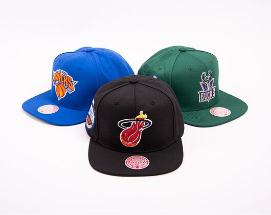 Kšiltovka Mitchell & Ness NBA Conference Patch Snapback Hwc Miami Heat Black