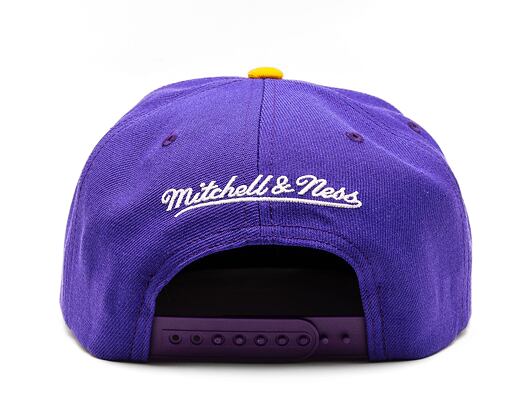 Kšiltovka Mitchell & Ness NBA Lakers B2B Snapback Hwc Los Angeles Lakers PURPLE  / YELLOW