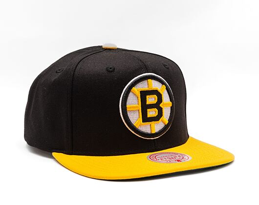 Kšiltovka Mitchell & Ness NHL Team 2 Tone 2.0 Snapback Boston Bruins Black / Yellow