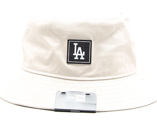 Klobouk New Era MLB Team Tab Tapered Bucket Los Angeles Dodgers Stone / Black