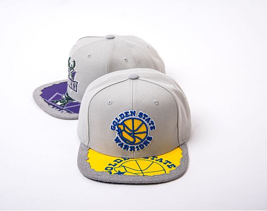 Kšiltovka Mitchell & Ness NBA Munch Time Snapback HWC Warriors Grey