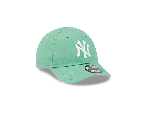 Dětská Kšiltovka New Era 9FORTY Kids MLB League Essential New York Yankees Tropical Green / White