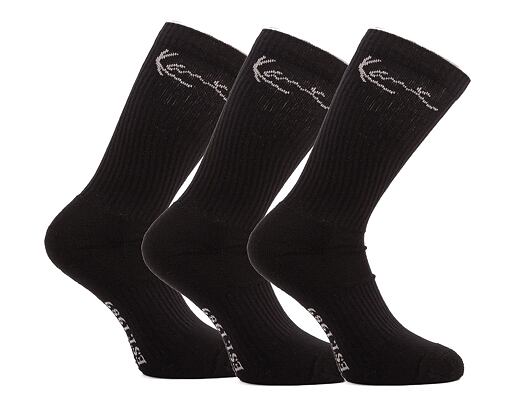 Ponožky Karl Kani Signature Socks 3-Pack black