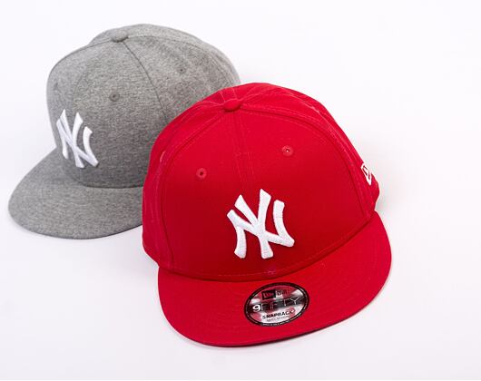 New Era 9FIFTY MLB Color New York Yankees Snapback Scarlet/Optic White Cap