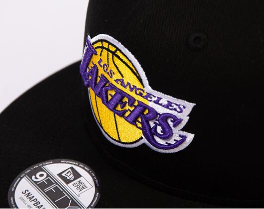 New Era 9FIFTY NBA Black otc Los Angeles Lakers Black / Team Color Cap