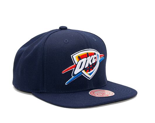 Kšiltovka Mitchell & Ness - Team Ground 2.0 Snapback - Oklahoma City Thunder - Blue